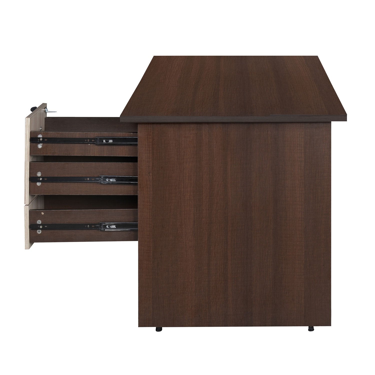 Vertex Office Table (Brown & Clound Ash)