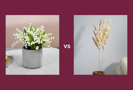 Artificial Flowers vs Dry Flowers What’s the Difference