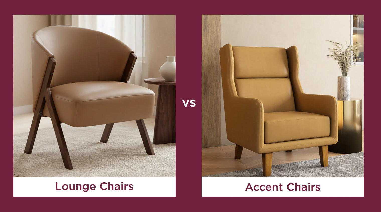 Benefits and Features of Lounge Chairs vs Accent Chairs