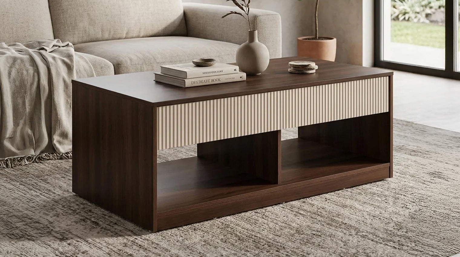 Create a Stylish Living Area with Space-Saving Center Tables