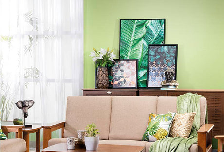 Guide to Use painting to make your room appear larger and more airy