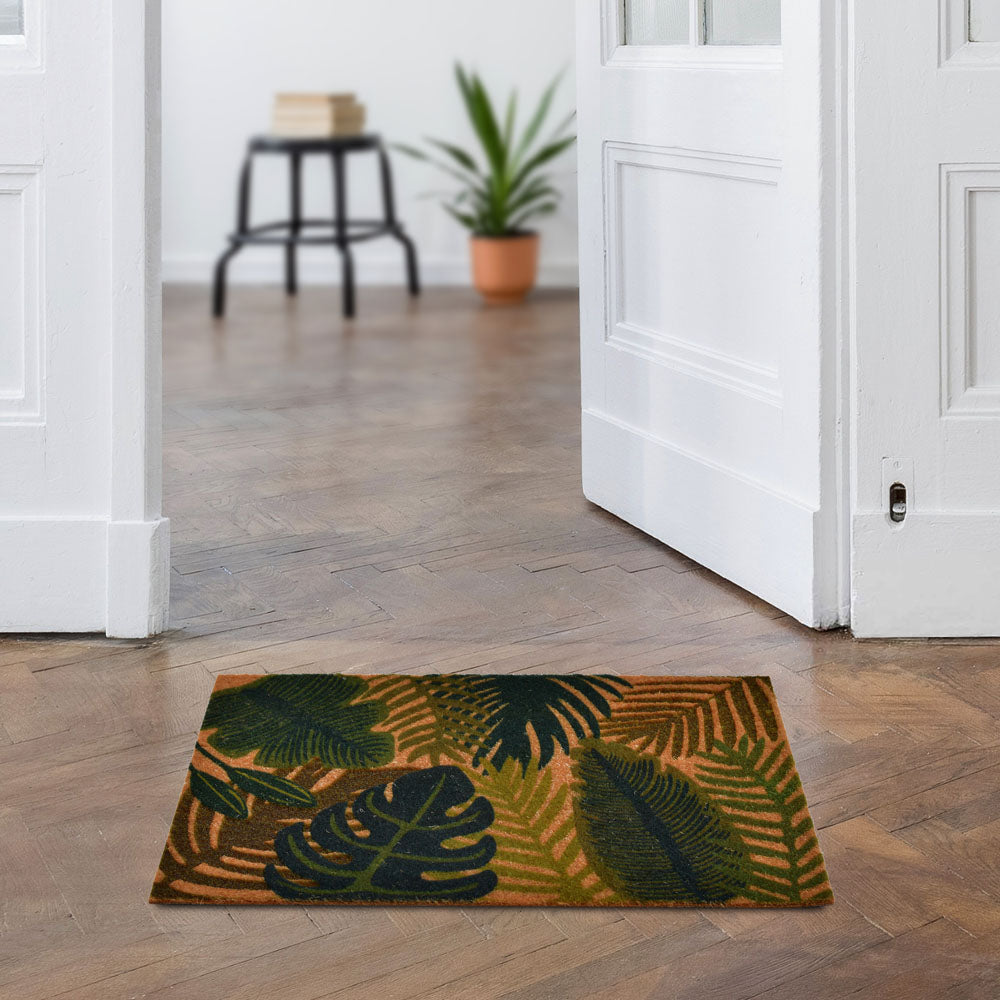 Tropical Leaves Design Polyester 16