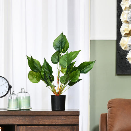 Nilkamal Tropicana Burflower Artificial Potted Plant Green