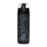 Granite Print 750 ml Sports Water Bottle (Black)