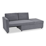 Flip 2 Seater Sofa Cum Bed- Grey