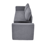 Flip 2 Seater Sofa Cum Bed- Grey