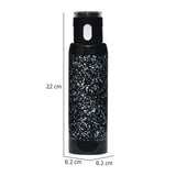 Granite Print 500 ml Sports Water Bottle (Black)