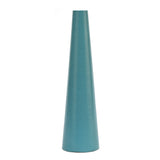 Decorative Modern Metal Vase With Handle- Turquoise