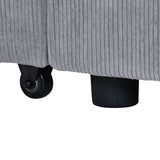 Flip 2 Seater Sofa Cum Bed- Grey