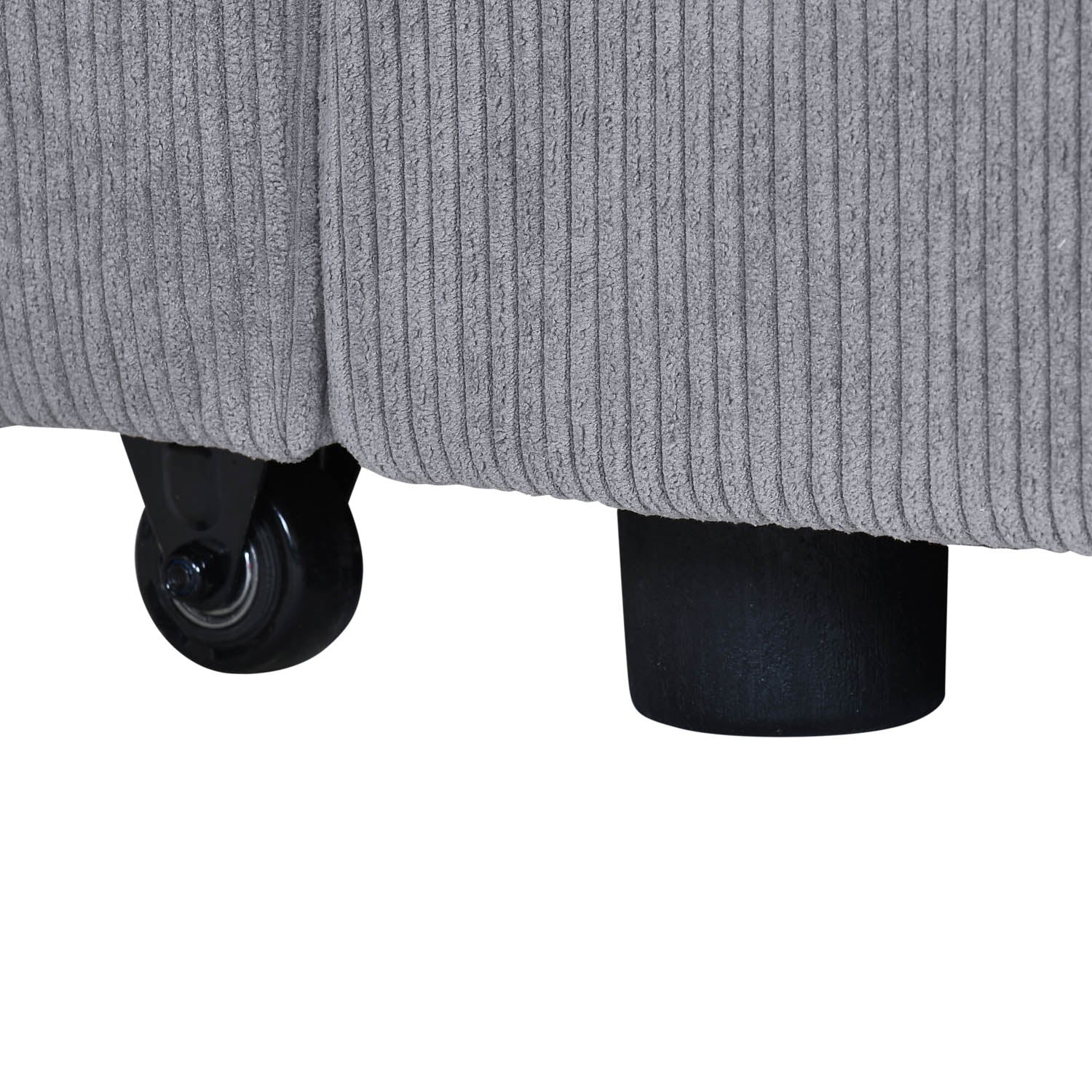 Flip 2 Seater Sofa Cum Bed- Grey