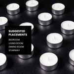 IRIS Unscented Tea Lights Pack of 100- White