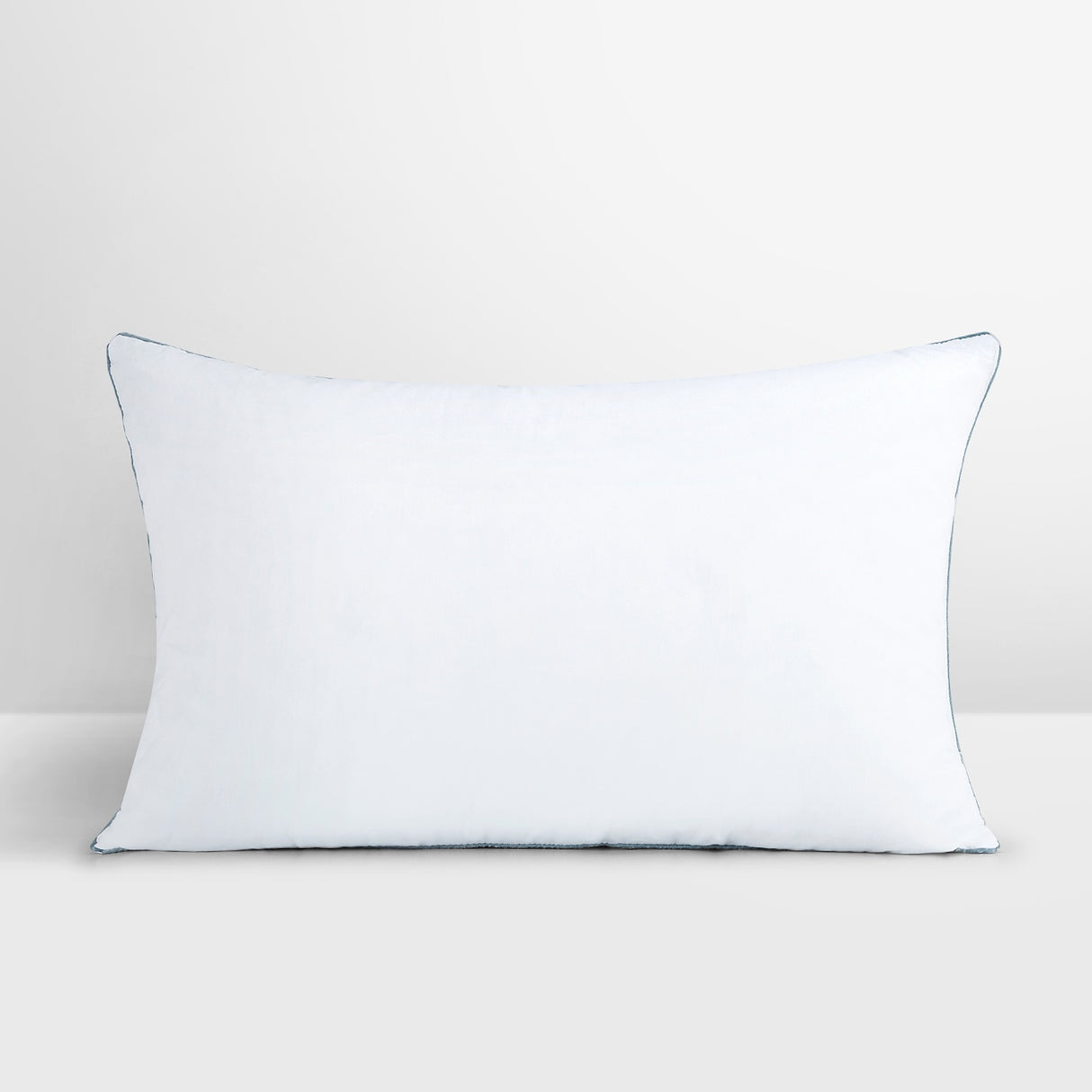 Spaces Breath Easy 100% Cotton 233 GSM Supportive Standard Pillow - 17 x 27 Inches, White