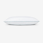 Spaces Breath Easy 100% Cotton 233 GSM Supportive Standard Pillow - 17 x 27 Inches, White