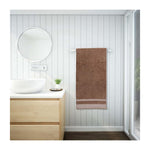 Spaces Hygro 100% Cotton Solid Bath Towel - 30 x 59 Inches, Light Brown