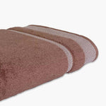 Spaces Hygro 100% Cotton Solid Bath Towel - 30 x 59 Inches, Light Brown