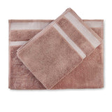 Spaces Hygro 100% Cotton 600 GSM Solid Set of 2 Hand Towel -16 x 24 Inches, Brown