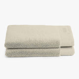 Spaces Eminence 100% Cotton 670 GSM Solid Set of 2 Hand Towel -16 x 24 Inches, Light Grey
