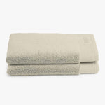 Spaces Eminence 100% Cotton 670 GSM Solid Set of 2 Hand Towel -16 x 24 Inches, Light Grey