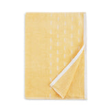 Spaces Airsoft 100% Cotton 450 GSM Solid Set of 2 Hand Towel -16 x 24 Inches, Yellow