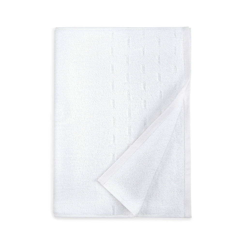 Spaces Airsoft 100% Cotton 450 GSM Solid Set of 2 Hand Towel -16 x 24 Inches, White