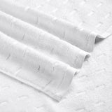 Spaces Airsoft 100% Cotton 450 GSM Solid Set of 2 Hand Towel -16 x 24 Inches, White