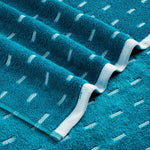 Spaces Airsoft 100% Cotton 450 GSM Solid Set of 2 Hand Towel -16 x 24 Inches, Dark Teal