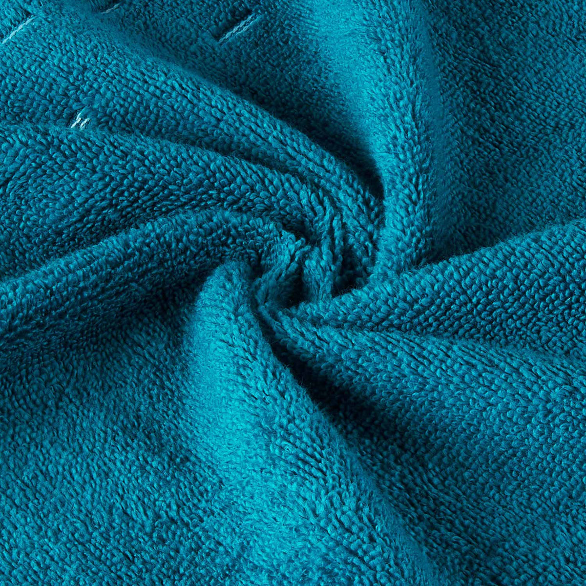 Spaces Airsoft 100% Cotton 450 GSM Solid Set of 2 Hand Towel -16 x 24 Inches, Dark Teal
