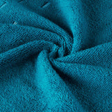 Spaces Airsoft 100% Cotton 450 GSM Solid Set of 2 Hand Towel -16 x 24 Inches, Dark Teal