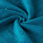 Spaces Airsoft 100% Cotton 450 GSM Solid Set of 2 Hand Towel -16 x 24 Inches, Dark Teal