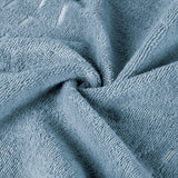 Spaces Airsoft 100% Cotton 450 GSM Solid Set of 2 Hand Towel -16 x 24 Inches, Light Blue