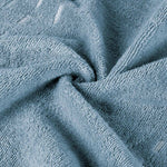Spaces Airsoft 100% Cotton 450 GSM Solid Set of 2 Hand Towel -16 x 24 Inches, Light Blue