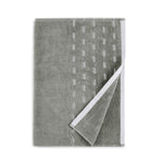 Spaces Airsoft 100% Cotton 450 GSM Solid Set of 2 Hand Towel -16 x 24 Inches, Grey