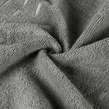Spaces Airsoft 100% Cotton 450 GSM Solid Set of 2 Hand Towel -16 x 24 Inches, Grey