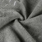 Spaces Airsoft 100% Cotton 450 GSM Solid Set of 2 Hand Towel -16 x 24 Inches, Grey