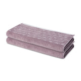 Spaces Airsoft 100% Cotton 450 GSM Solid Set of 2 Hand Towel -16 x 24 Inches, Light Violet