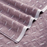 Spaces Airsoft 100% Cotton 450 GSM Solid Set of 2 Hand Towel -16 x 24 Inches, Light Violet