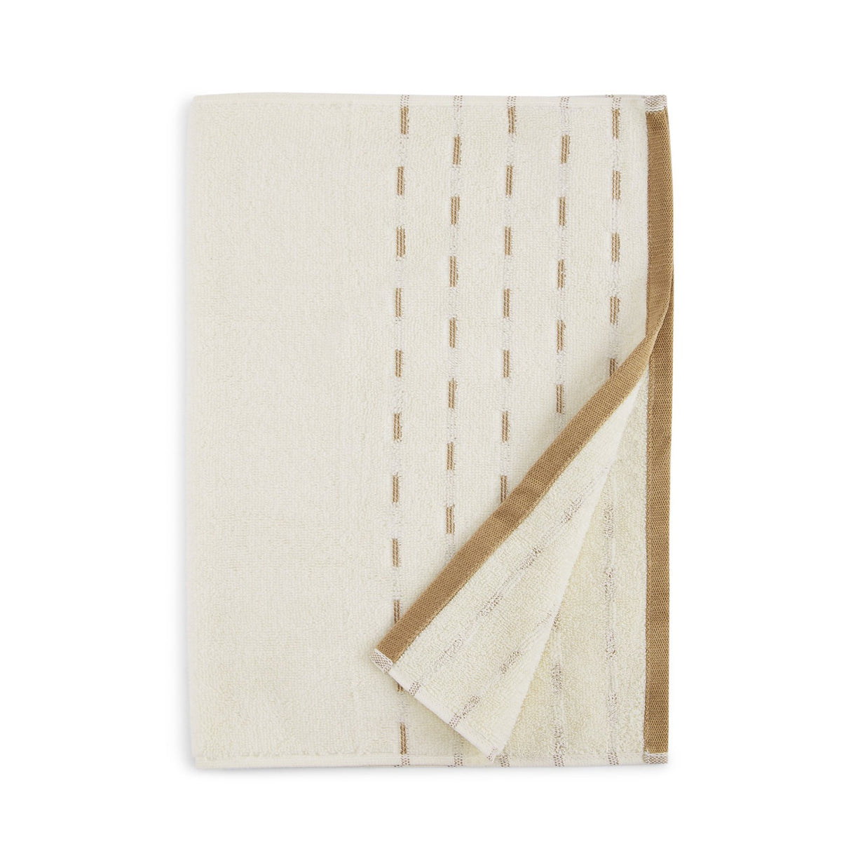 Spaces Airsoft 100% Cotton 450 GSM Solid Set of 2 Hand Towel -16 x 24 Inches, Beige