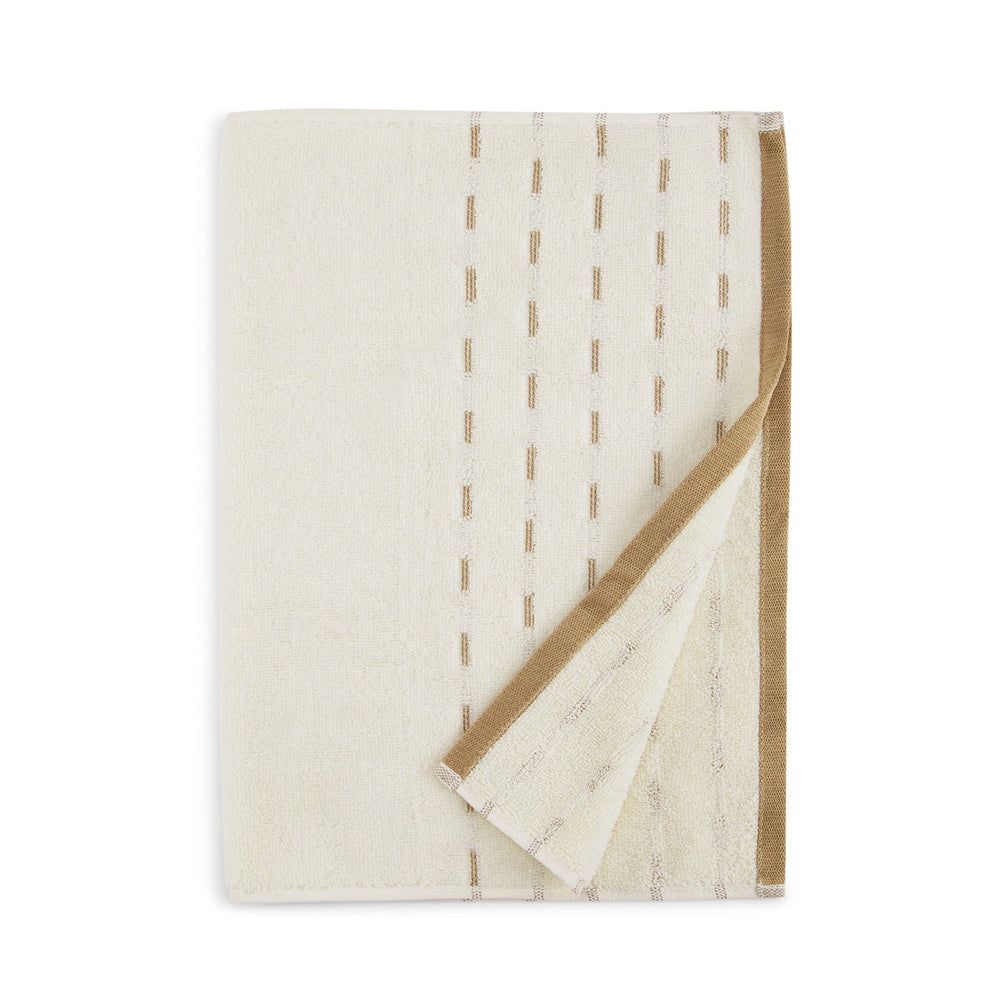 Spaces Airsoft 100% Cotton 450 GSM Solid Set of 2 Hand Towel -16 x 24 Inches, Beige