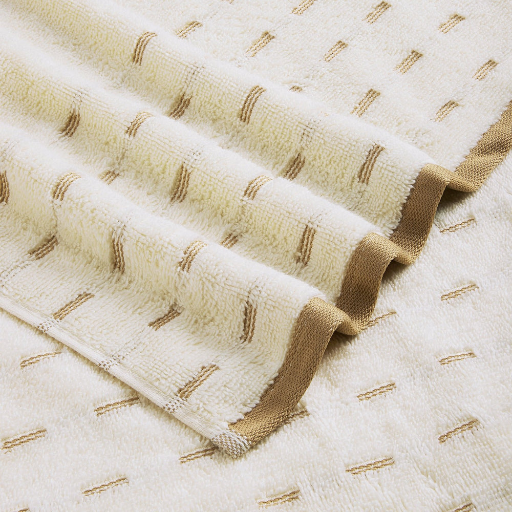 Spaces Airsoft 100% Cotton 450 GSM Solid Set of 2 Hand Towel -16 x 24 Inches, Beige