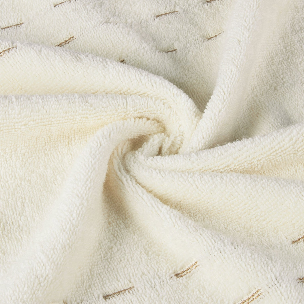 Spaces Airsoft 100% Cotton 450 GSM Solid Set of 2 Hand Towel -16 x 24 Inches, Beige