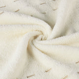 Spaces Airsoft 100% Cotton 450 GSM Solid Set of 2 Hand Towel -16 x 24 Inches, Beige