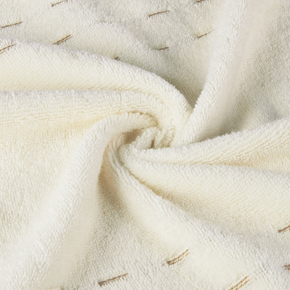 Spaces Airsoft 100% Cotton 450 GSM Solid Set of 2 Hand Towel -16 x 24 Inches, Beige