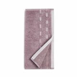 Spaces Airsoft 100% Cotton 450 GSM Solid Set of 4 Face Towel - 11 x 11 Inches, Light Violet