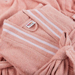 Spaces Airsoft 100% Cotton 300 GSM Large Bath Robe- Blush
