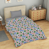 Spaces Marvel Avengers 100% Cotton 170 TC Topsheet for Kids - 60 x 90 Inches, Light Grey