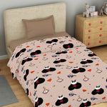 Spaces Universal Kung fu Panda 100% Cotton 170 TC Topsheet for Kids - 60 x 90 Inches, Beige