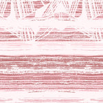 Spaces Essentials Geometric 100% Cotton 180 TC Double Bedsheet with 2 Pillow Covers - 274 x 274 cm, Light Pink