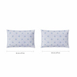 Spaces Fiora 100% Cotton 144 TC Percale Ornate Large Bedsheet with 2 Pillow Covers - 274 x 274 cm, Orange