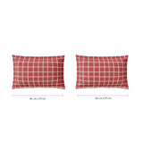 Spaces Fiora 100% Cotton 144 TC Percale Geometric Double Bedsheet with 2 Pillow Covers - 228 x 274 cm, Dark Pink