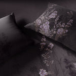 Spaces Avaris 100% Cotton 210 TC Floral Coffee Quartz Large Bedsheet with 2 Pillow Covers - 108 x 108 Inches, Dark Brown